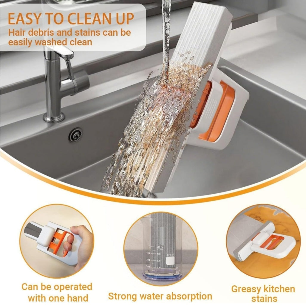Mini Foldable Desktop Mop
Clean spills, dust, and stains quickly with this compact and easy-to-use mini mop.